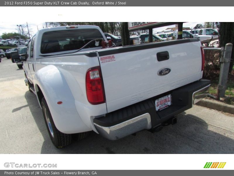 Oxford White / Steel 2012 Ford F350 Super Duty XLT Crew Cab Dually
