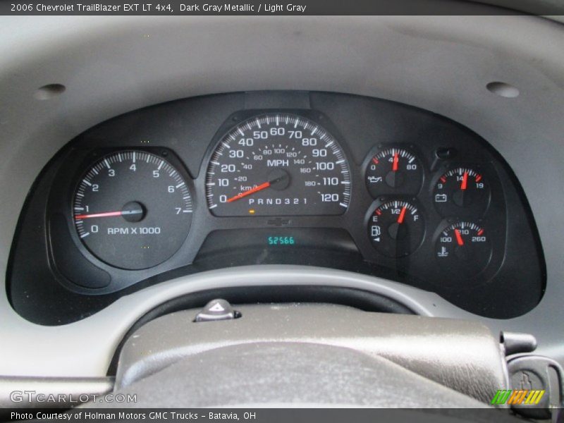 Dark Gray Metallic / Light Gray 2006 Chevrolet TrailBlazer EXT LT 4x4