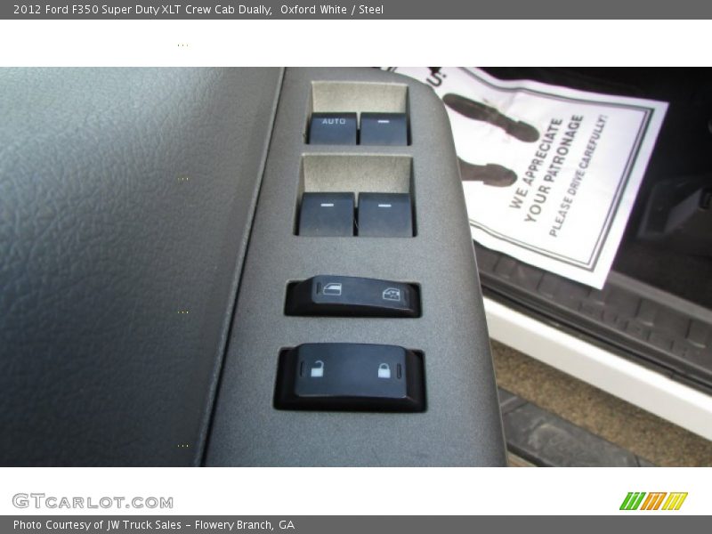 Oxford White / Steel 2012 Ford F350 Super Duty XLT Crew Cab Dually