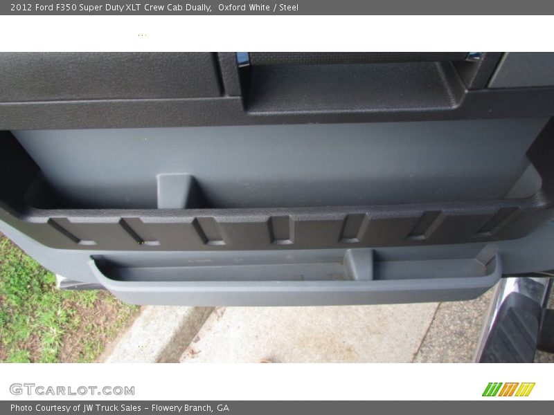 Oxford White / Steel 2012 Ford F350 Super Duty XLT Crew Cab Dually