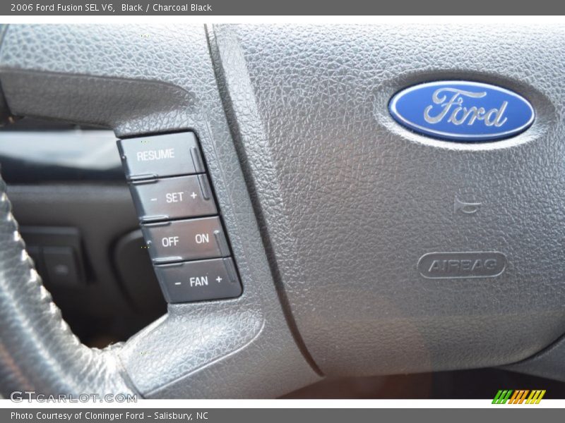 Black / Charcoal Black 2006 Ford Fusion SEL V6