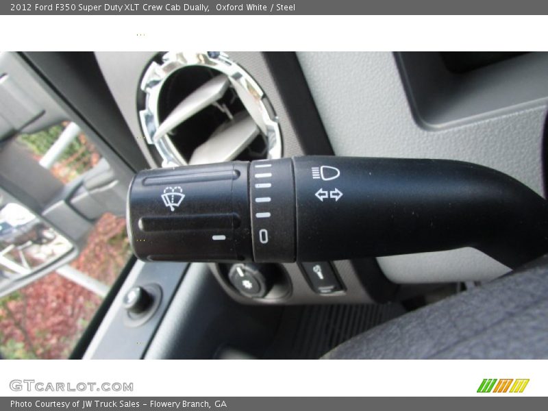 Oxford White / Steel 2012 Ford F350 Super Duty XLT Crew Cab Dually