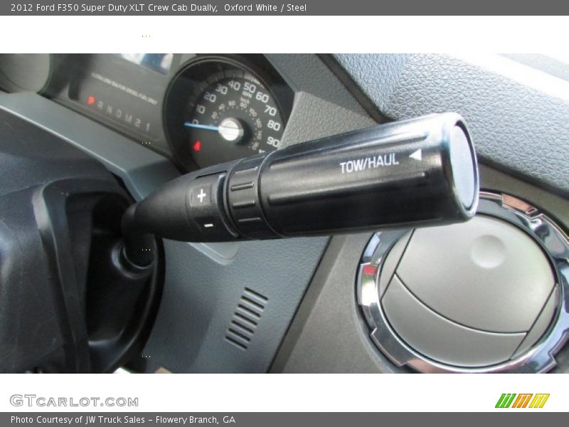 Oxford White / Steel 2012 Ford F350 Super Duty XLT Crew Cab Dually