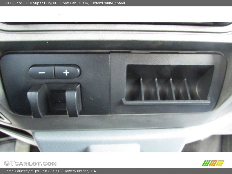 Oxford White / Steel 2012 Ford F350 Super Duty XLT Crew Cab Dually