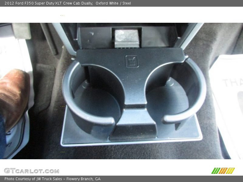 Oxford White / Steel 2012 Ford F350 Super Duty XLT Crew Cab Dually
