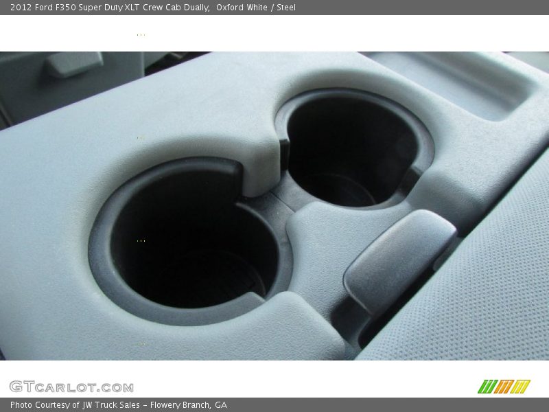 Oxford White / Steel 2012 Ford F350 Super Duty XLT Crew Cab Dually