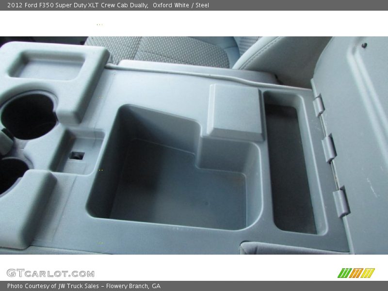 Oxford White / Steel 2012 Ford F350 Super Duty XLT Crew Cab Dually
