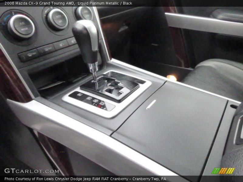 Liquid Platinum Metallic / Black 2008 Mazda CX-9 Grand Touring AWD