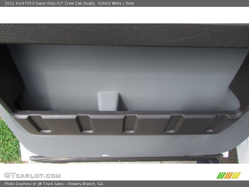 Oxford White / Steel 2012 Ford F350 Super Duty XLT Crew Cab Dually