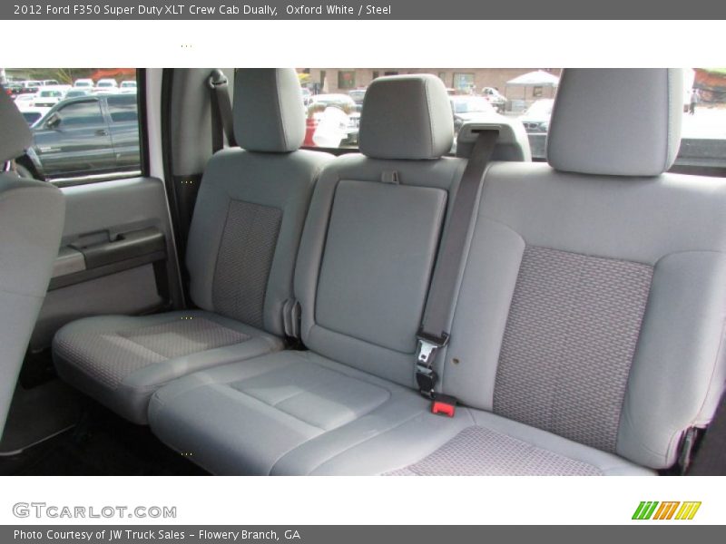 Oxford White / Steel 2012 Ford F350 Super Duty XLT Crew Cab Dually