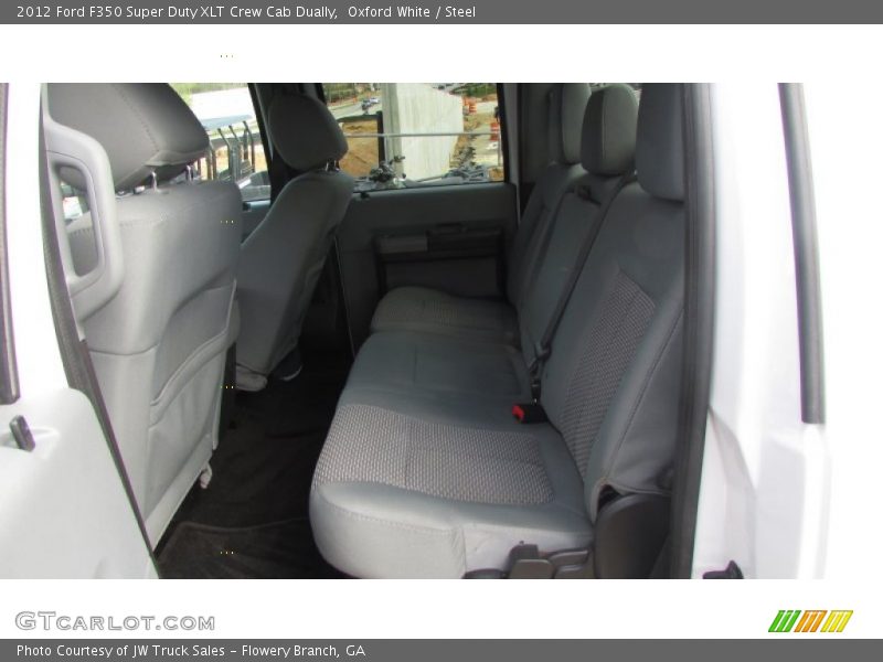 Oxford White / Steel 2012 Ford F350 Super Duty XLT Crew Cab Dually