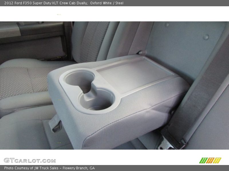 Oxford White / Steel 2012 Ford F350 Super Duty XLT Crew Cab Dually