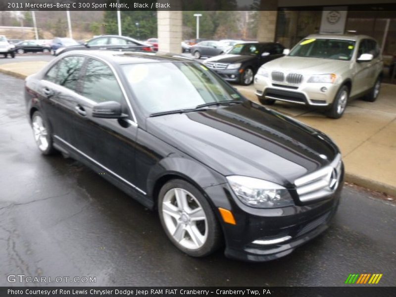 Black / Black 2011 Mercedes-Benz C 300 Sport 4Matic