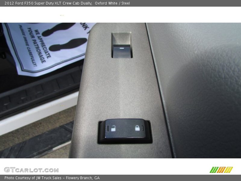 Oxford White / Steel 2012 Ford F350 Super Duty XLT Crew Cab Dually