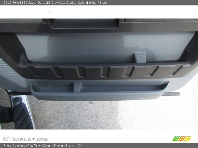 Oxford White / Steel 2012 Ford F350 Super Duty XLT Crew Cab Dually