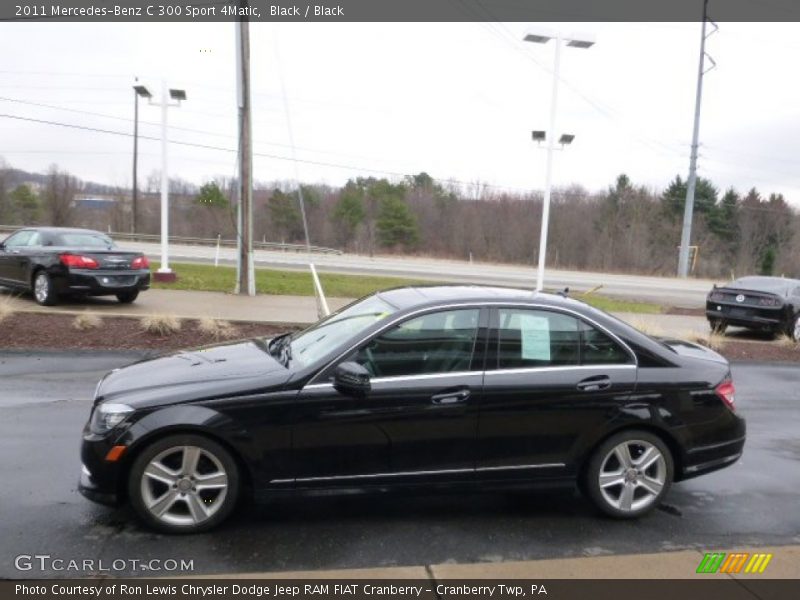 Black / Black 2011 Mercedes-Benz C 300 Sport 4Matic