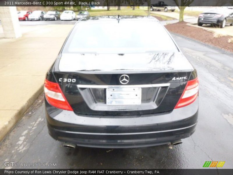 Black / Black 2011 Mercedes-Benz C 300 Sport 4Matic