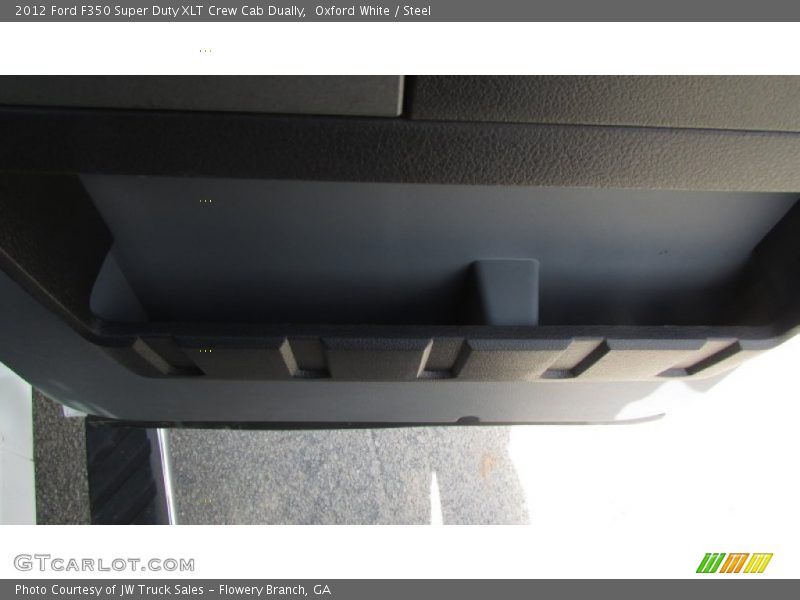 Oxford White / Steel 2012 Ford F350 Super Duty XLT Crew Cab Dually