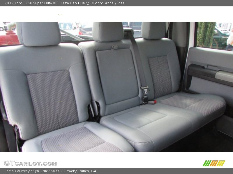 Oxford White / Steel 2012 Ford F350 Super Duty XLT Crew Cab Dually