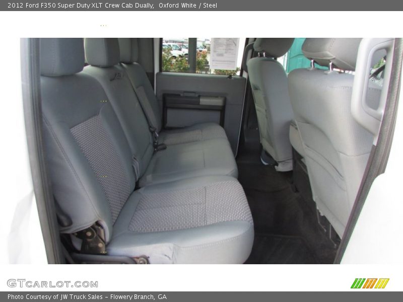 Oxford White / Steel 2012 Ford F350 Super Duty XLT Crew Cab Dually