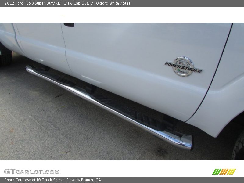 Oxford White / Steel 2012 Ford F350 Super Duty XLT Crew Cab Dually