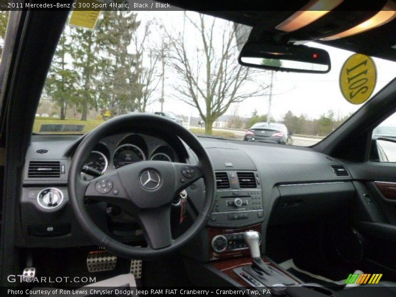Black / Black 2011 Mercedes-Benz C 300 Sport 4Matic