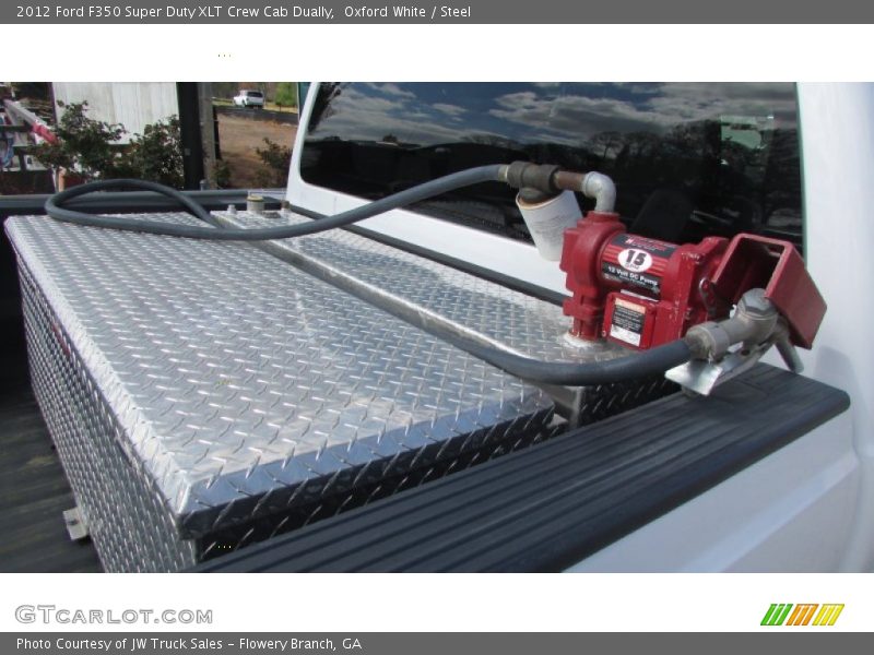Oxford White / Steel 2012 Ford F350 Super Duty XLT Crew Cab Dually