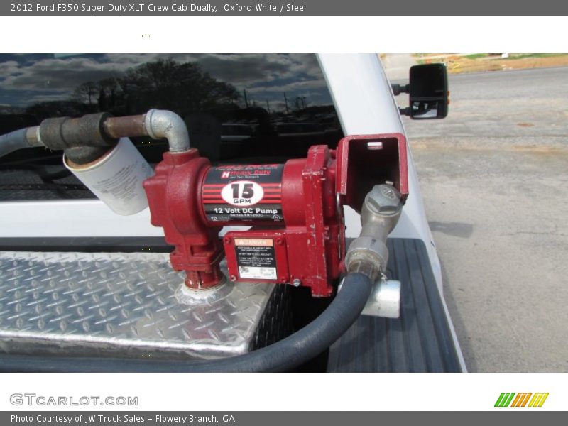 Oxford White / Steel 2012 Ford F350 Super Duty XLT Crew Cab Dually