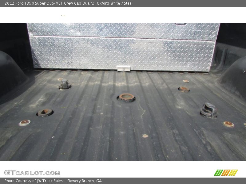 Oxford White / Steel 2012 Ford F350 Super Duty XLT Crew Cab Dually