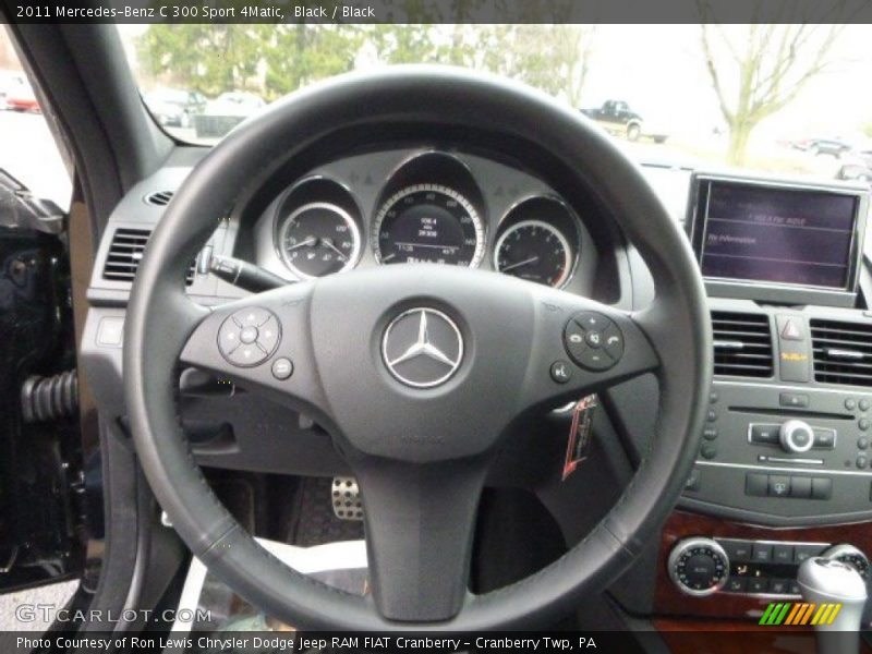 Black / Black 2011 Mercedes-Benz C 300 Sport 4Matic