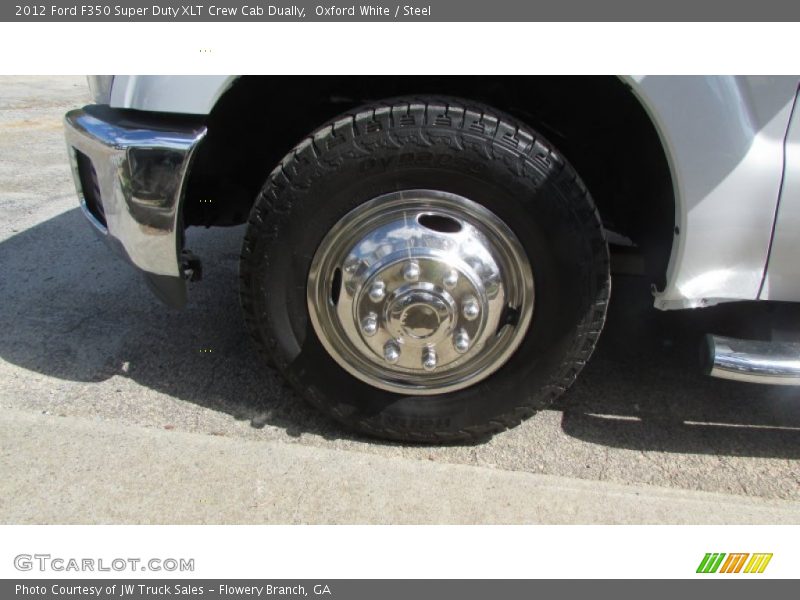 Oxford White / Steel 2012 Ford F350 Super Duty XLT Crew Cab Dually