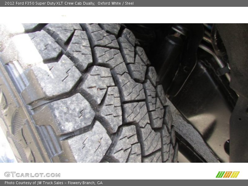 Oxford White / Steel 2012 Ford F350 Super Duty XLT Crew Cab Dually