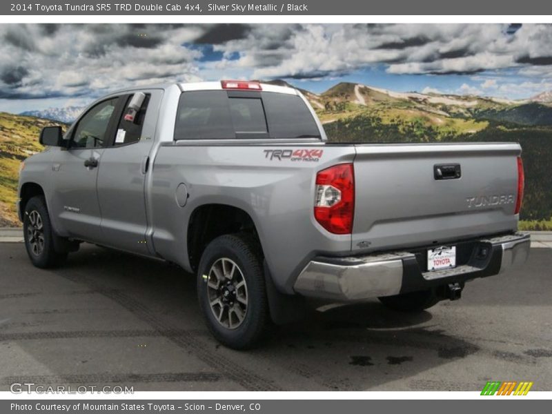 Silver Sky Metallic / Black 2014 Toyota Tundra SR5 TRD Double Cab 4x4