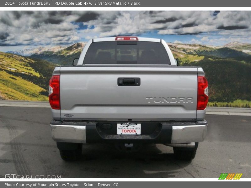 Silver Sky Metallic / Black 2014 Toyota Tundra SR5 TRD Double Cab 4x4