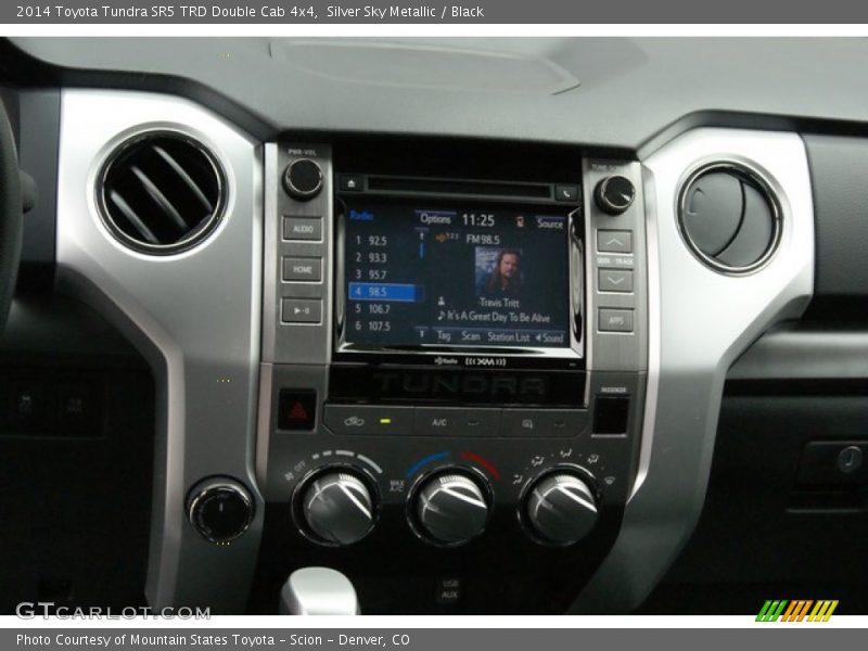 Silver Sky Metallic / Black 2014 Toyota Tundra SR5 TRD Double Cab 4x4