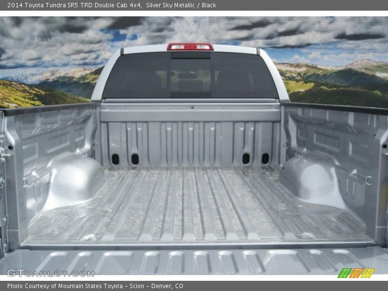 Silver Sky Metallic / Black 2014 Toyota Tundra SR5 TRD Double Cab 4x4