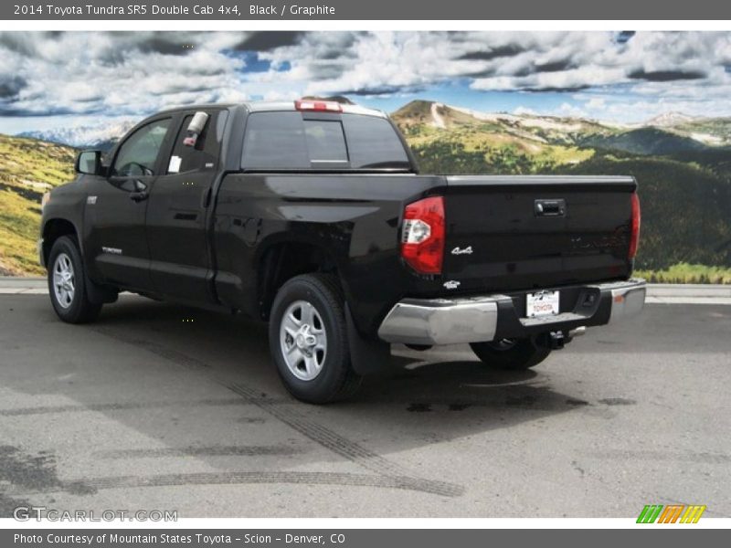 Black / Graphite 2014 Toyota Tundra SR5 Double Cab 4x4