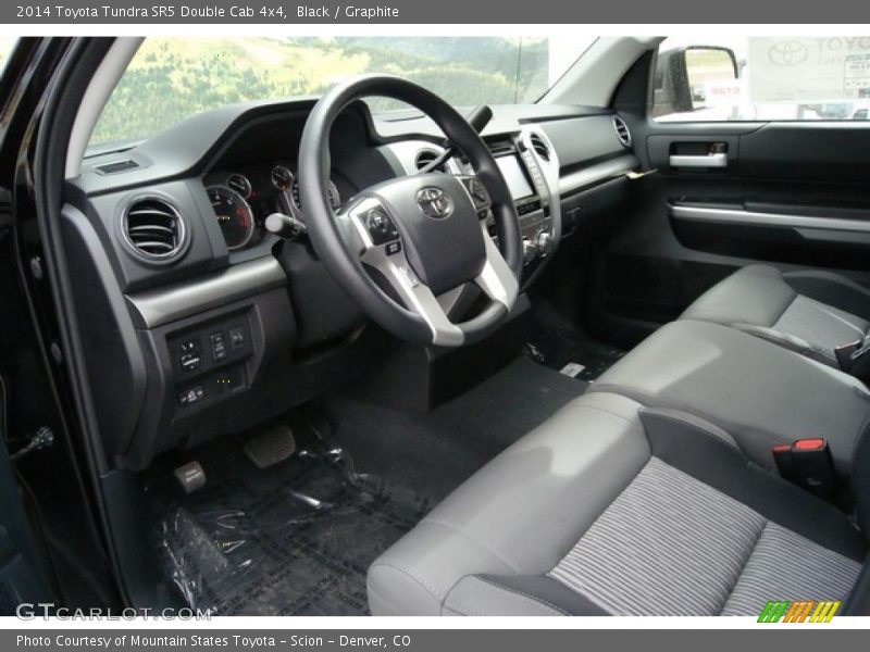 Black / Graphite 2014 Toyota Tundra SR5 Double Cab 4x4