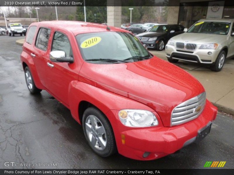 Victory Red / Ebony 2010 Chevrolet HHR LT