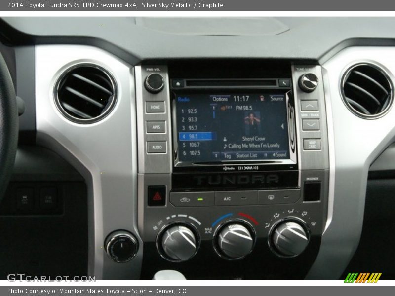 Silver Sky Metallic / Graphite 2014 Toyota Tundra SR5 TRD Crewmax 4x4