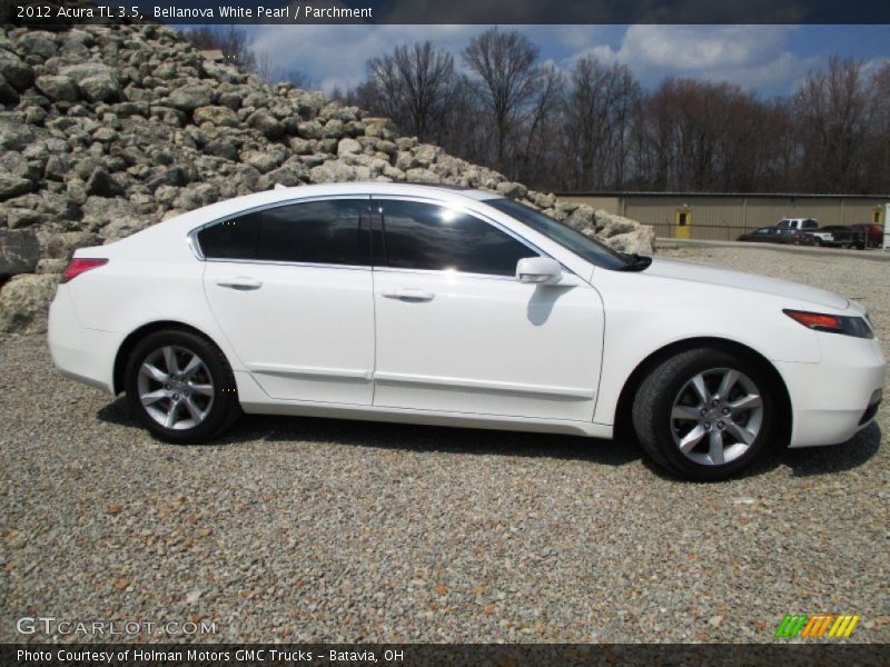 Bellanova White Pearl / Parchment 2012 Acura TL 3.5