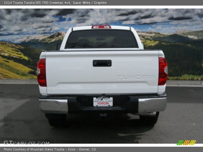 Super White / Graphite 2014 Toyota Tundra SR5 TRD Crewmax 4x4