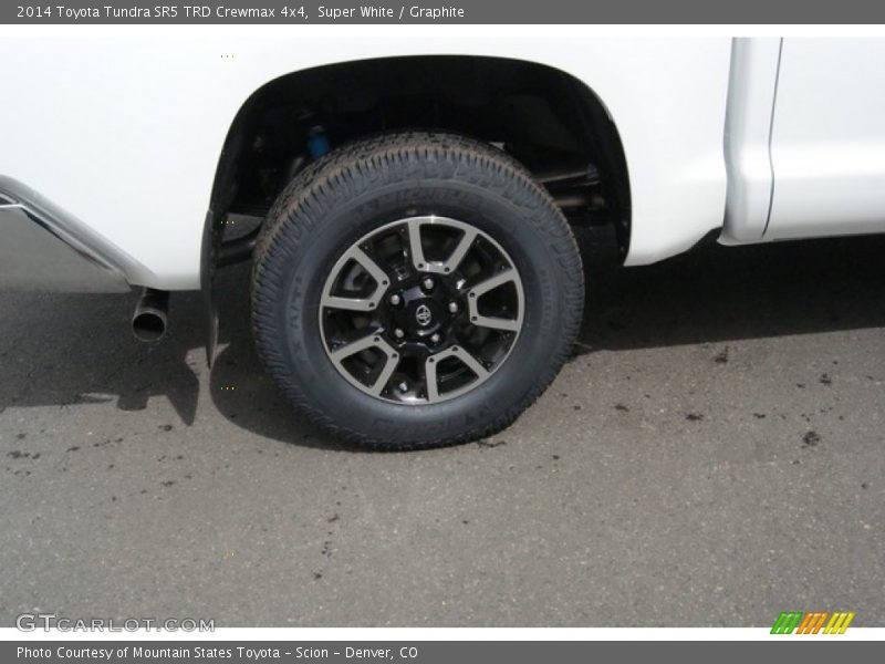 Super White / Graphite 2014 Toyota Tundra SR5 TRD Crewmax 4x4