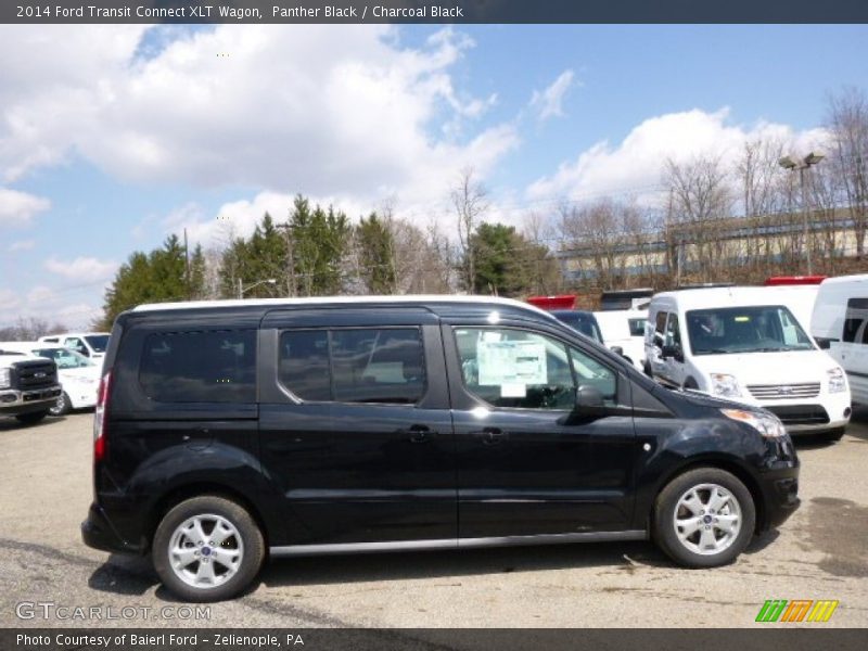Panther Black / Charcoal Black 2014 Ford Transit Connect XLT Wagon