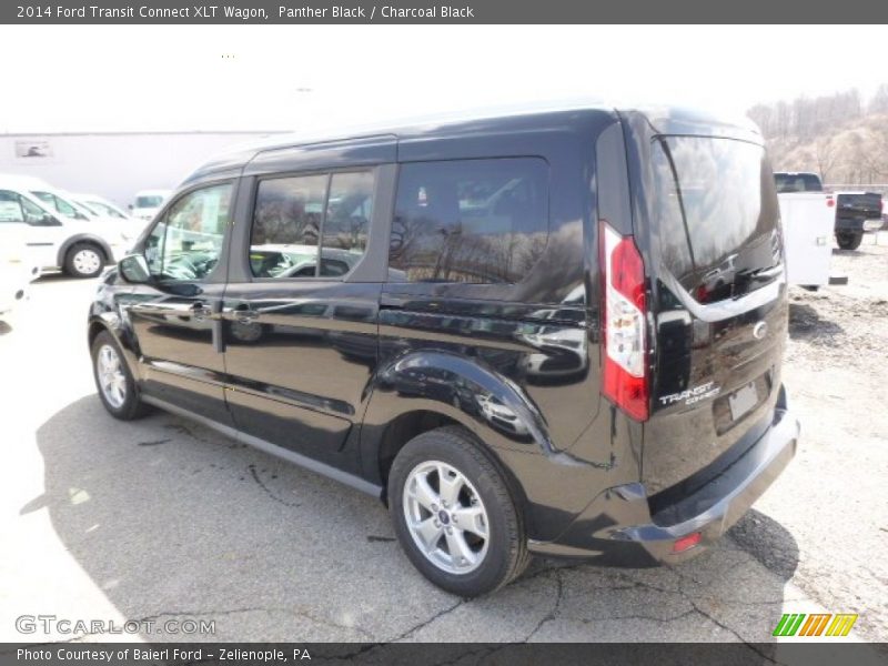 Panther Black / Charcoal Black 2014 Ford Transit Connect XLT Wagon