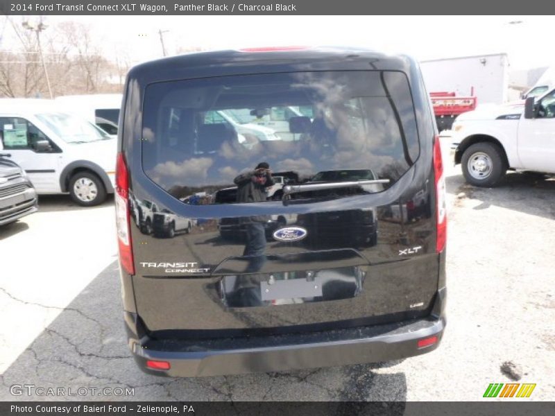 Panther Black / Charcoal Black 2014 Ford Transit Connect XLT Wagon
