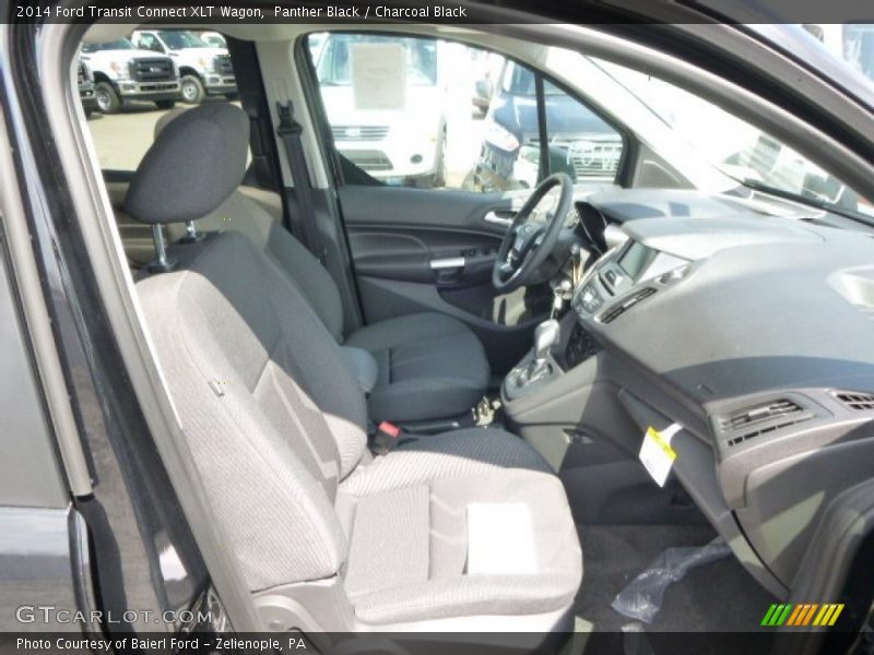 Panther Black / Charcoal Black 2014 Ford Transit Connect XLT Wagon