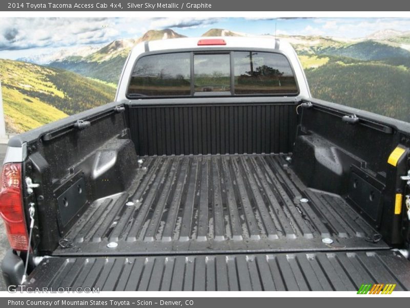 Silver Sky Metallic / Graphite 2014 Toyota Tacoma Access Cab 4x4