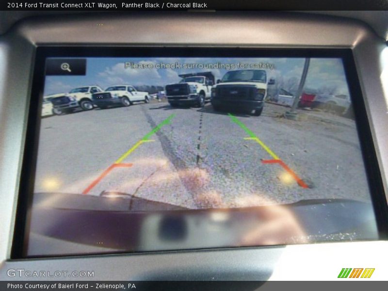 Panther Black / Charcoal Black 2014 Ford Transit Connect XLT Wagon