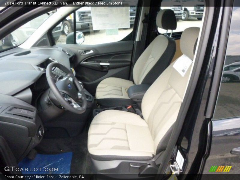 Front Seat of 2014 Transit Connect XLT Van